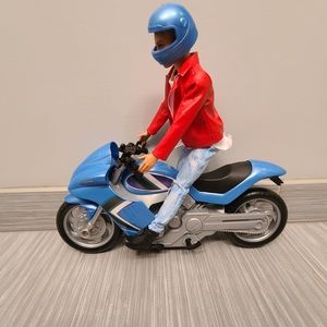 pink passport ken motorcycle